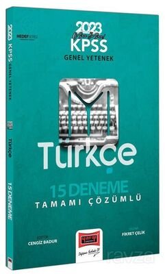 2023 KPSS Genel Yetenek Hedef IYI Serisi Türkçe Tamamı Çözümlü 15 Deneme - 1