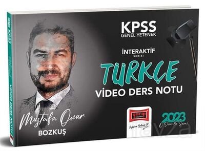2023 KPSS Genel Yetenek İnteraktif Serisi Türkçe Video Ders Notları - 1