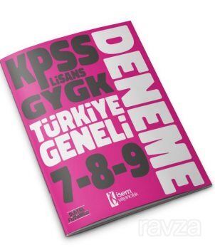 2023 KPSS Lisans GYGK Türkiye Geneli Deneme Seti 7-8-9 - 1