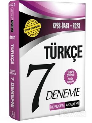 2023 KPSS ÖABT Türkçe Öğretmenliği 7 Deneme - 1