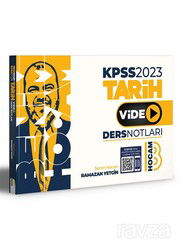 2023 KPSS Tarih Video Ders Notları - Benim Hocam Yayınları