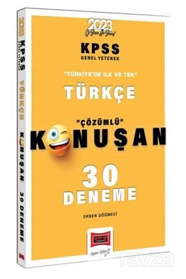 2023 KPSS Türkçe Tamamı Çözümlü Konuşan 30 Deneme - 1