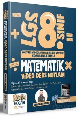 2023 LGS 8.Sınıf Matematik Video Ders Notları (Konu Anlatımı) - 1