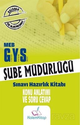 2023 MEB GYS Şube Müdürlüğü Konu Anlatımı ve Soru-Cevap - 1