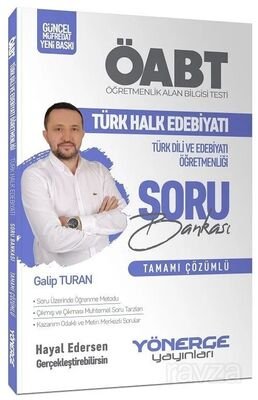 2023 ÖABT Türk Dili ve Edebiyatı Öğretmenliği Türk Halk Edebiyatı Soru Bankası Çözümlü - 1