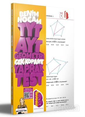 2023 TYT - AYT Geometri Çek Kopar Yaprak Test - 1