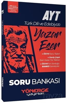 2023 YKS AYT Türk Dili ve Edebiyatı Yazar Eser Soru Bankası - 1