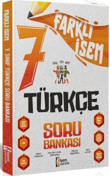 2024 7. Sınıf Farklı İsem Türkçe Soru Bankası - 1