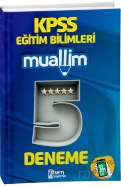 2024 KPSS Eğitim Bilimleri Muallim 5 Deneme - 1