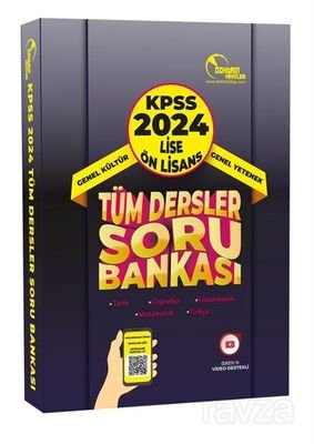 2024 KPSS Lise Önlisans Tüm Dersler Tek Kitap Soru Bankası - 1