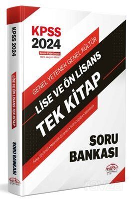 2024 KPSS Lise Ve Ön Lisans Tek Kitap Soru Bankası - 1