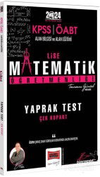 2024 KPSS ÖABT Lise Matematik Öğretmenliği Yaprak Test - Yargı Yayınevi (Ankara)