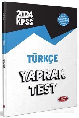 2024 KPSS Türkçe Yaprak Test - 1