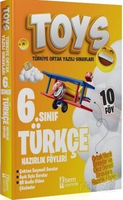 2024 Toys 6. Sınıf Türkçe Hazırlık Föyleri - 1