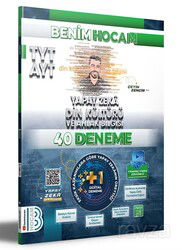 2024 TYT Yapay Zeka Din Kültürü ve Ahlak Bilgisi 40 Deneme - Benim Hocam Yayınları