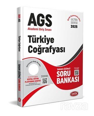 2025 AGS Ultra Serisi Türkiye Coğrafyası Soru Bankası - Karekod Çözümlü - 1