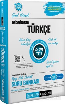 2025 Ezberbozan KPSS Genel Yetenek Genel Kültür Türkçe Soru Bankası - 1