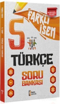 2025 Farklı İsem 5.Sınıf Türkçe Soru Bankası - 1