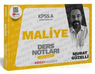 2025 KPSS A Grubu Maliye Video Ders Notları - 1