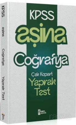 2025 KPSS Aşina Coğrafya Çek Kopart Yaprak Test - 1