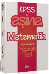 2025 KPSS Aşina Matematik Çek Kopart Yaprak Test - İsem Kitap