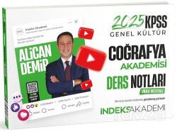 2025 KPSS Coğrafya Akademisi Video Ders Notları - İndeks Akademi Yayıncılık