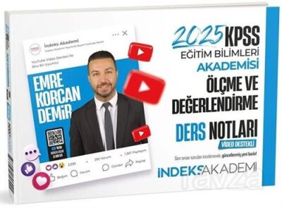 2025 KPSS Eğitim Bilimleri Ölçme ve Değerlendirme Video Ders Notları - 1