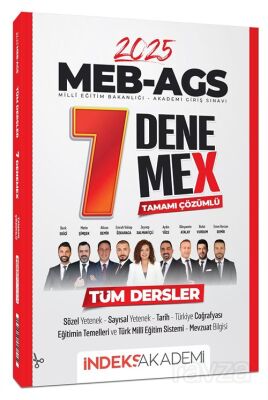 2025 MEB-AGS Tüm Dersler 7 DenemeX Çözümlü - 1