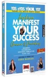 2025 YDS eYDS YÖKDİL YDT İngilizce Manifest Your Success Grammar & Vocabulary - Yargı Yayınevi (Ankara)