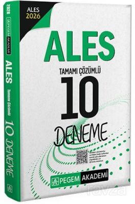 2026 ALES Tamamı Çözümlü 10 Deneme - 1