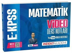 2026 EKPSS Matematik Video Ders Notları - İndeks Akademi Yayıncılık