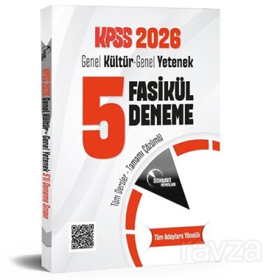 2026 KPSS 5 Fasikül Deneme (Tamamı Çözümlü) - Doktrin Yayınları