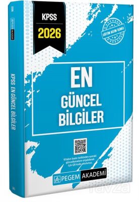 2026 KPSS En Güncel Bilgiler - Pegem Akademi Yayıncılık (Sınav Kitapları)
