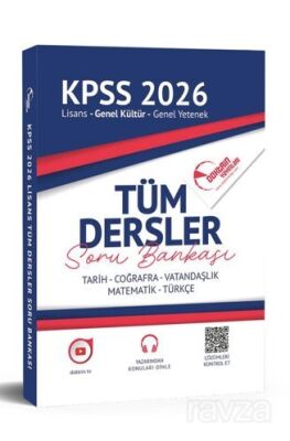 2026 KPSS Genel Kültür Yetenek Tüm Dersler Tek Kitap Soru Bankası - 1
