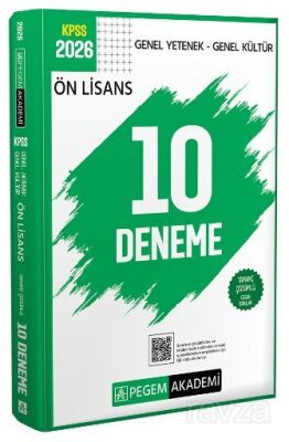 2026 KPSS Genel Yetenek Genel Kültür Ön Lisans Tamamı Çözümlü 10 Deneme - 1