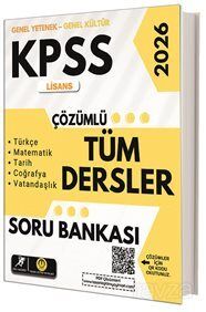 2026 KPSS Lisans Tüm Dersler Çözümlü Soru Bankası - 1