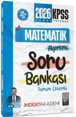 2026 KPSS Matematik Algoritma Soru Bankası Çözümlü - 1