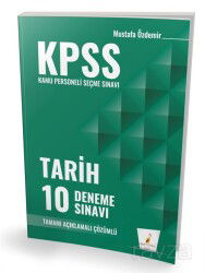 2026 KPSS Tarih 10 Deneme Sınavı - Pelikan Tıp Teknik Yayınları