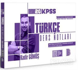2026 KPSS Türkçe Ders Notları - Benim Hocam Yayınları