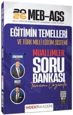 2026 MEB-AGS Eğitimin Temelleri ve Türk Milli Eğitim Sistemi Muallimler Soru Bankası Çözümlü - 1