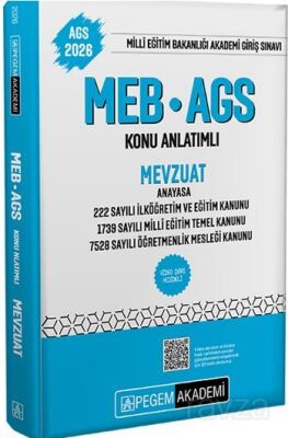2026 MEB-AGS Konu Anlatımlı Mevzuat - 1