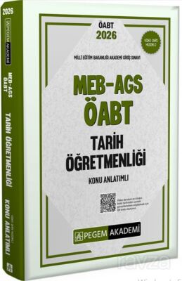 2026 MEB AGS ÖABT Tarih Öğretmenliği Konu Anlatımlı - 1