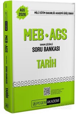 2026 MEB-AGS Soru Bankası Tamamı Çözümlü Tarih - 1
