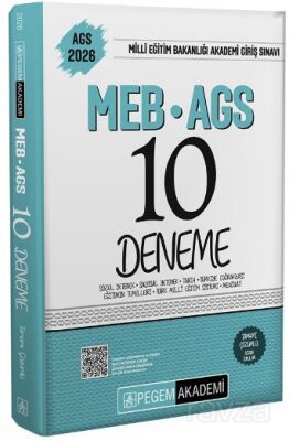 2026 MEB AGS Tamamı Çözümlü 10 Deneme - 1