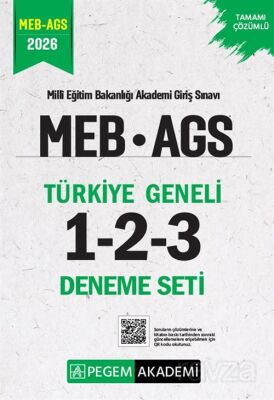 2026 MEB AGS Tamamı Çözümlü Türkiye Geneli 1-2-3 (3'lü Deneme Seti) - 1