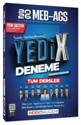 2026 MEB-AGS Tüm Dersler YediX 7 Deneme Çözümlü - İndeks Akademi Yayıncılık