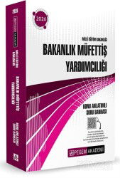 2026 MEB Bakanlık Müfettiş Yardımcılığı Konu Anlatımlı Soru Bankası - Pegem Akademi Yayıncılık (Sınav Kitapları)