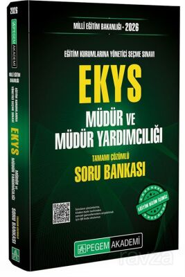 2026 Milli Eğitim Bakanlığı EKYS Müdür ve Müdür Yardımcılığı Soru Bankası - 1