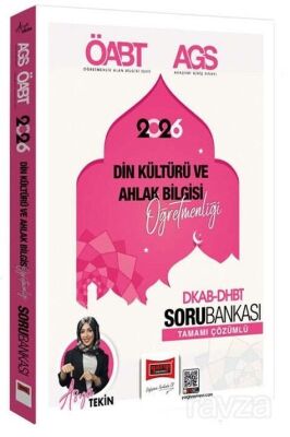 2026 ÖABT AGS DKAB DHBT Din Kültürü ve Ahlak Bilgisi Öğretmenliği Soru Bankası - Yargı Yayınevi (Ankara)