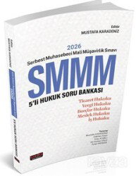 2026 Serbest Muhasebeci Mali Müşavirlik Sınavı SMMM 5'li Hukuk Soru Bankası - Savaş Yayınları